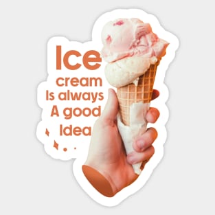 National Ice Cream Day Sticker